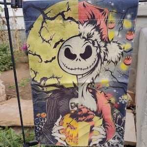 Jack Skellington Garden Flag