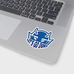 3&quot; x 3&quot; LET&#39;S GO DUKE | Die-Cut Sticker