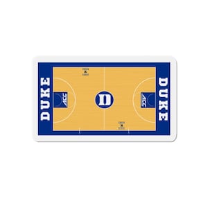 4.5&quot; x 2.5&quot; Duke Basketball Die-Cut Magnet