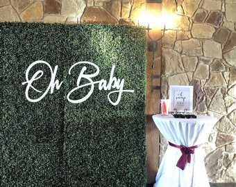 etsy oh baby sign
