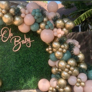 Oh Baby sign, style 744 , oh baby wooden sign, rustic baby shower, bohemian baby shower decor, baby reveal, oh baby back drop, baby shower image 9
