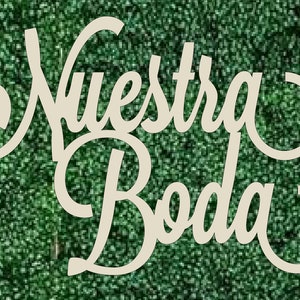 Nuestra Boda, Fiesta de Bodas, Decoración de Bodas, Letrero de Boda, Despedida de Soltera, Fiesta Nupcial, Boda, Fondo de Boda Madera Sin Terminar