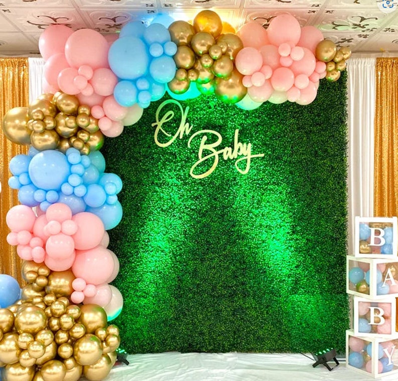 Oh Baby sign, style 744 , oh baby wooden sign, rustic baby shower, bohemian baby shower decor, baby reveal, oh baby back drop, baby shower image 4