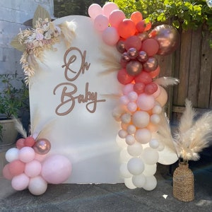 baby shower decor, Oh Baby sign, baby shower sign, baby shower, oh baby wooden sign, style #744, rustic baby shower, baby reveal