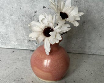 Blush Ceramic Bud Vase