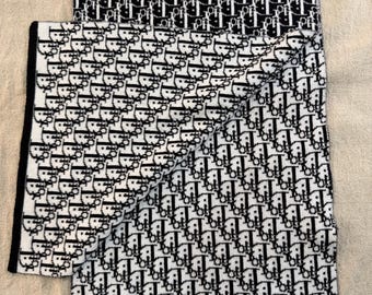 Vintage Christian Dior Trotter Silk Scarf Christian Dior Oblique