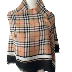 Burberry Silk Scarf - Etsy