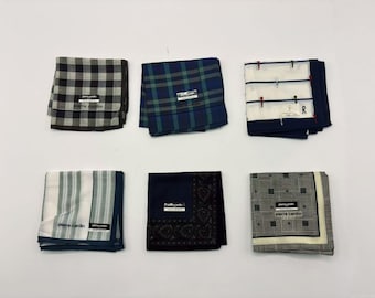 Pañuelo PIERRE CARDIN – 100% algodón, punto de cadeneta, regalo para damas de honor, pañuelo de mano, bufanda cuadrada