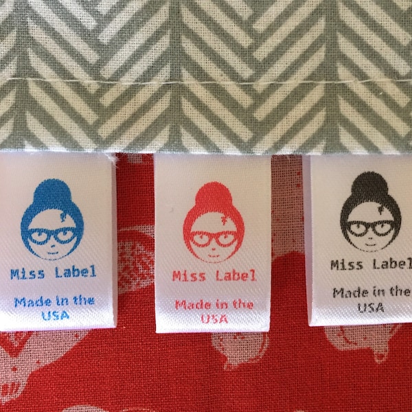REORDER: 18mm SMALL  clothing care labels