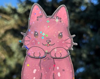 Black Cat Bookmark: Fable Friend Cottagecore Witchy Animal Bookmark