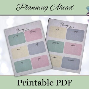 Sinking Fund Budget Tracker & Monthly Planning Sheets | Printable Financial Planner | Budgeting Organizer | Digital Download