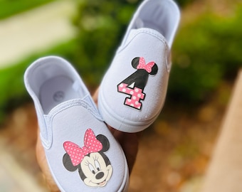 Zapatos sin cordones de Minnie Mouse