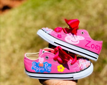 Converse de peppa pig, converse de elsa, cualquier diseño personalizado