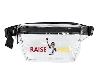 Washington Football Quarterback Photo Fanny Pack | Clear Stadium-Approved Waist Bag