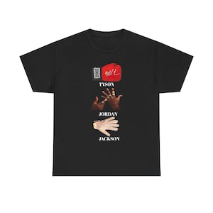 Camiseta "G.O.A.T" de Jay-Z - Tyson, Jordan y Jackson