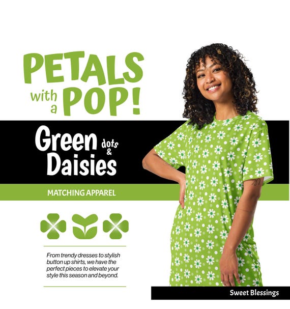Trendy Cottage Chic Lime Green TShirt Dress Teens Teachers - Shabby Chic 70s Flower Power Dress Ladies Spring Summer Wedding Guest Dress Trendy Cottage Chic Lime Green TShirt Dress Teens Teachers - Shabby Chic 70s Flower Power Dress Ladies Spring Summer Wedding Guest Dress
