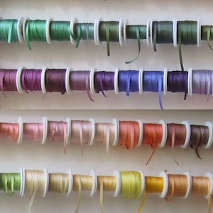 Your choice - 10 metres of 3.5mm solid colour silk ribbon
