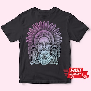 Mictecacihuatl Aztec Tshirt | mesoamerican Clothing | mictlantecuhtli style | Aztec Pattern | chicano Tee Shirt gift