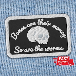 "Bones Are AreTher Metal, I Think You Must Leave Patches: ""Tim Robinson""-Zitat-Patch für Comedy-Fans ITYSL