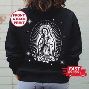 Sudadera Virgen de guadalupe, virgencita Madre maría sudadera, Señora de Guadalupe, Virgen María madre católica de dios, virgendeguadalupe