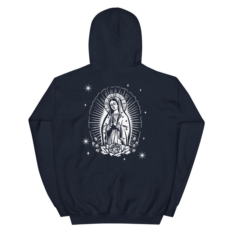 Virgen Punta de Cruz Hoodie