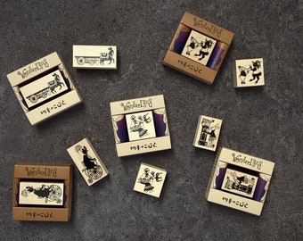 Kobito Wonderland Collection Wood Stamp