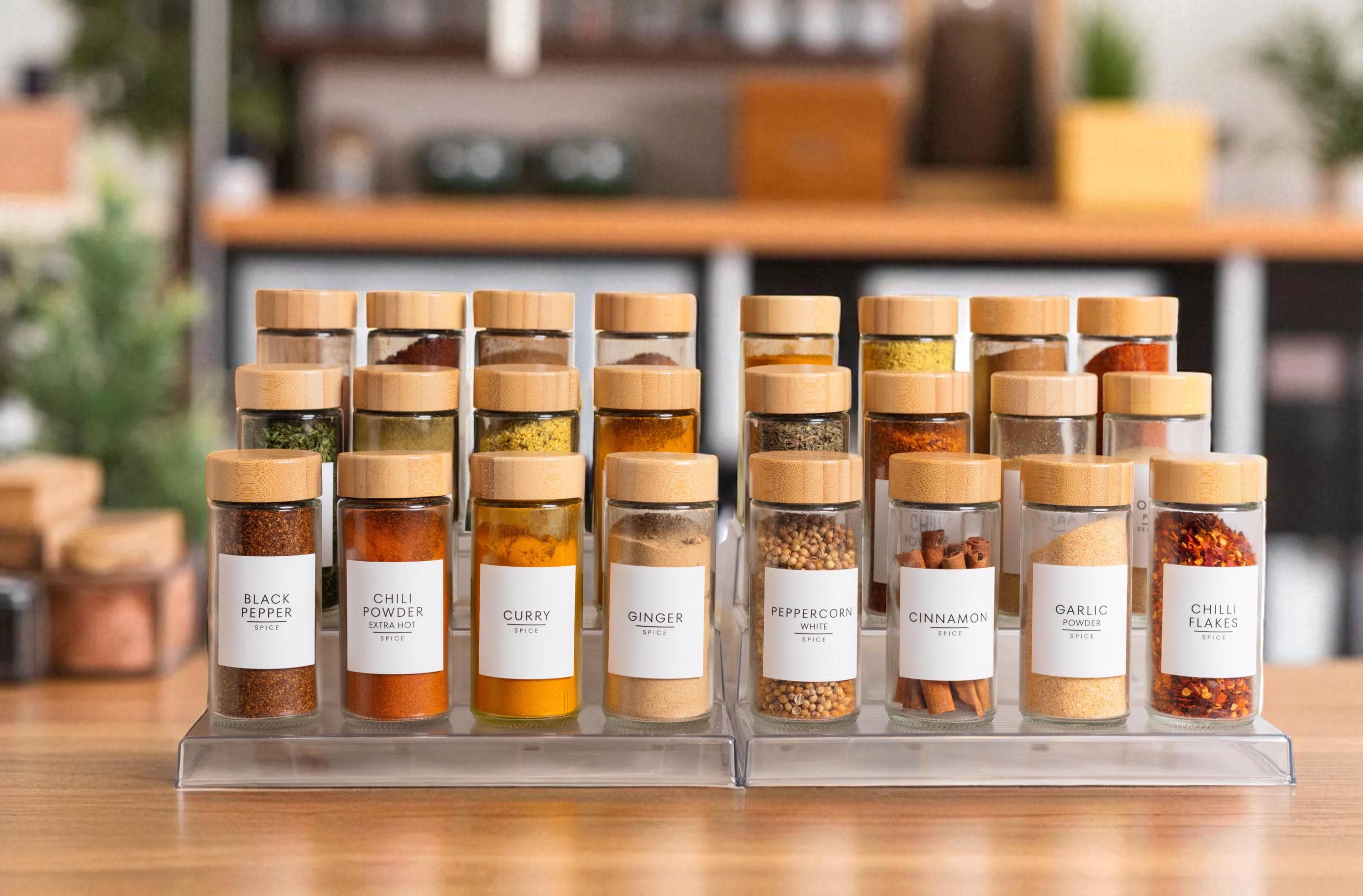 Spice Labels for Top of Jar Australia