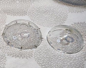 Vintage bobeche glass crystal parts chandelier spare parts, Vintage Crystal Glass Chandelier Pieces and Parts, Replacement Crystal Parts