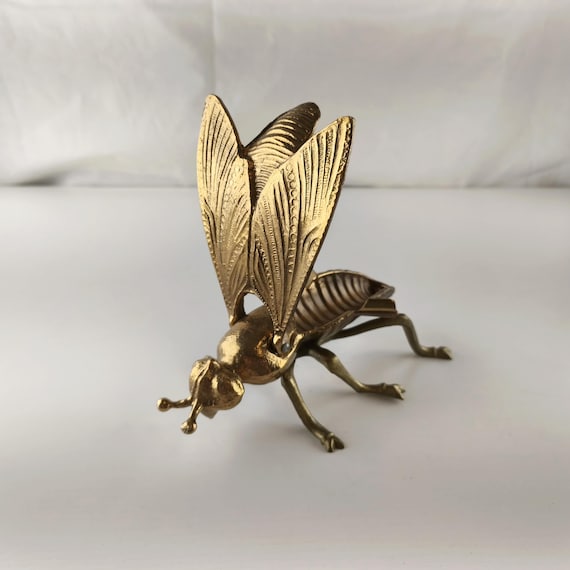 cigarette fly Vintage Soviet Brass Fly Ashtray – Mid Century Insect Trinket Box, Cigarette  Holder With 2 Rests, Retro Home Decor