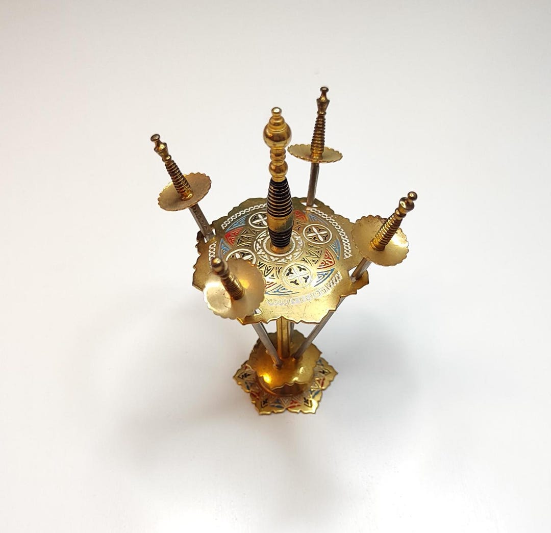 トレドソードカクテル4ピック、スペインファンスタンド、ヴィンテージ