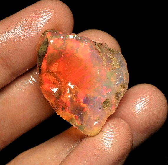 Natural Ethiopian Opal Rough, AAA Quality, 48 Carats
