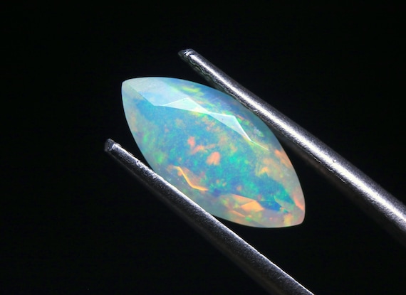 1.30 CT Welo Opal Gemstone: Marquise Cut Ethiopian Opal, 12x6x4.70 MM
