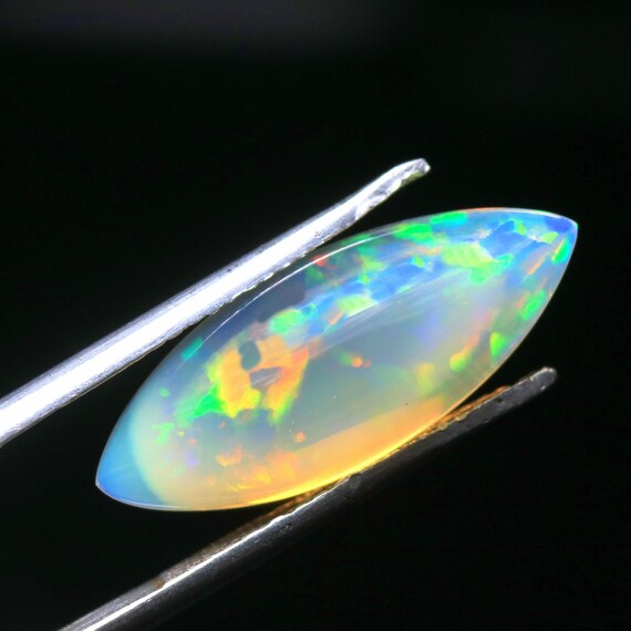Natural Ethiopian Opal Marquise Cabochon Gemstone (22x8.70x5.30 MM)