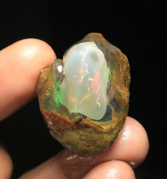 Ethiopian Crystal Water Opal Rough Stone (60 Carat)