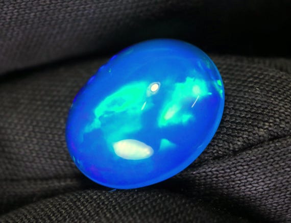 2.50 CT Galaxy Fire Ethiopian Opal Cabochon, AAA Grade Gemstone