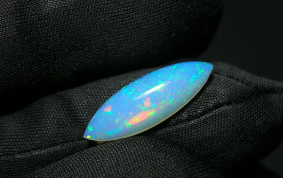 AAA Ethiopian Welo Opal Gemstone: Marquise Cabochon, 2.60 CT
