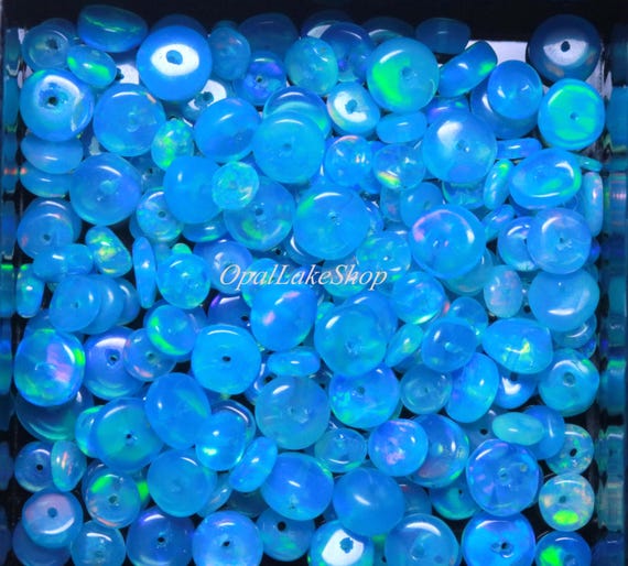 AAA Ethiopian Opal Rondelle Beads: 3-5mm Welo Fire Opal