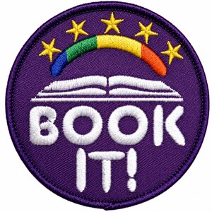 Patch vintage do livro Old School