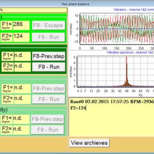 Portable Dynamic Balancer & Vibration Analyzer Balanset-1A | Dual-Channel Rotor Balancing Tool for Industrial Machinery image 10