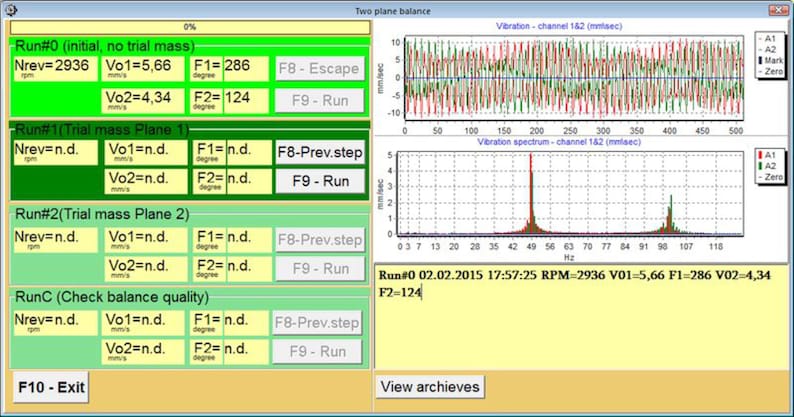 Portable Dynamic Balancer & Vibration Analyzer Balanset-1A | Dual-Channel Rotor Balancing Tool for Industrial Machinery image 10