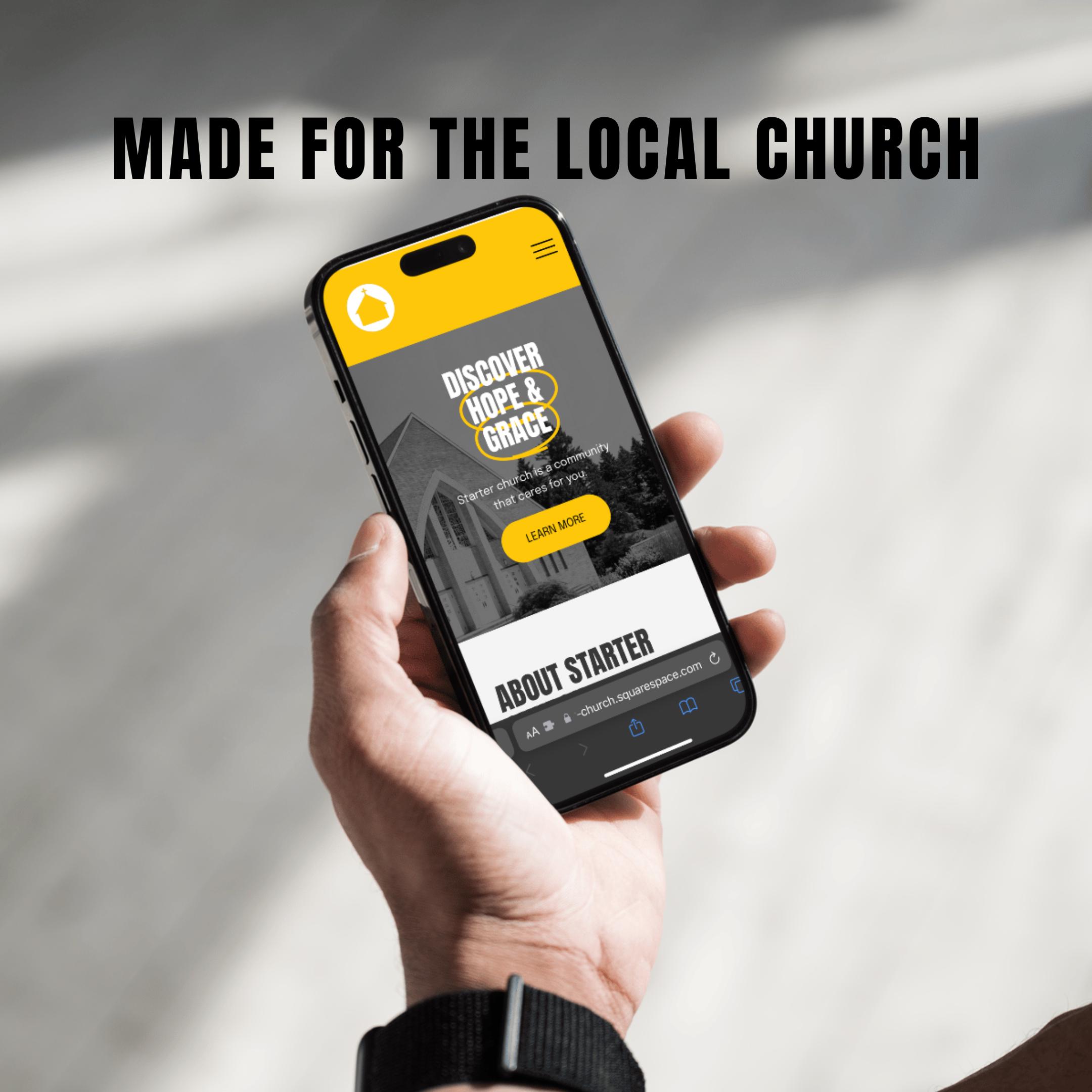 Church Website Squarespace Template Super Easy Editing Etsy