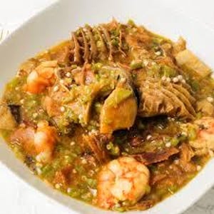 Okra soup