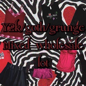 Custom goth Style Bundle Aesthetic Y2K Personalized Style Box Coquette Whimsygoth Vintage Retro 90s Mystery Bundle Downtown Girl Indie Fairy