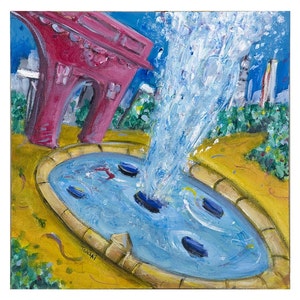 Washington Square Park: 20&quot; Limited Edition Poster Quality Print by NYC&#39;s J. Gluskin