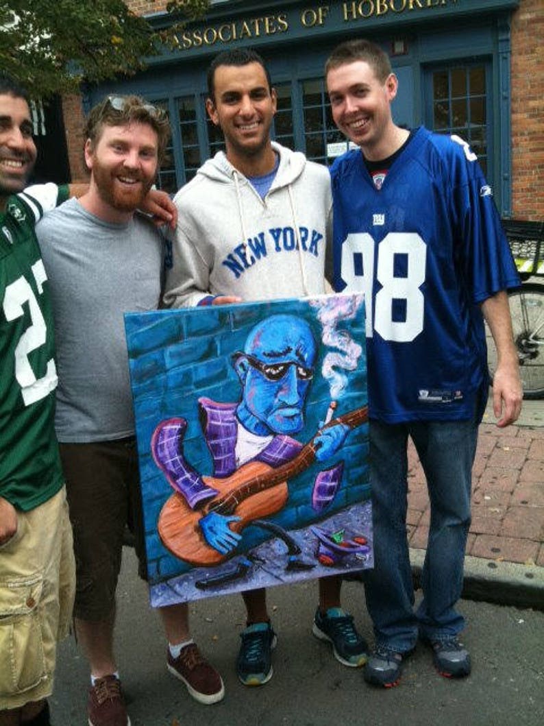 When I Paint My Masterpiece the Band & Bob Dylan 30 Stretched Canvas