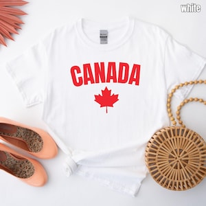 Canadian Flag Maple Leaf Shirt, Canada Flag Shirts, Canada Gifts, Canada Vacation Shirt, Anti Trump Shirt, Canadian Roots Heritage T-Shirt