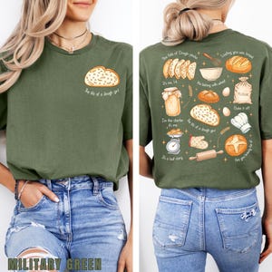 The Life Of Dough Girl Shirt, Loafing Him Was Bread Shirt Sourdough Bake Shop Shirt