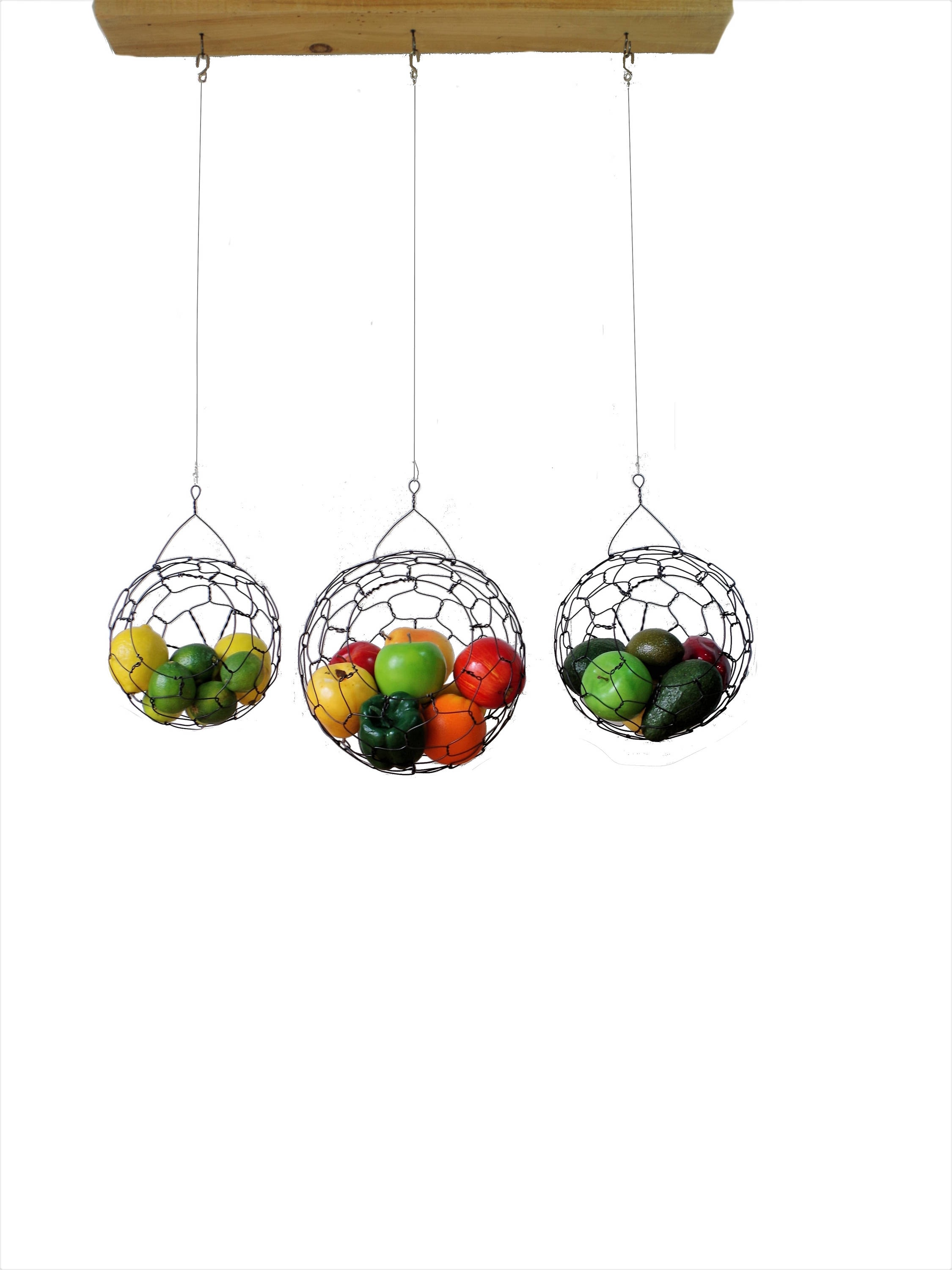 Hanging Wire Baskets Wire Basket Fruit basket Sphere