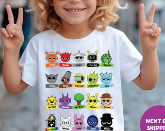 Sprunki Fever Tee Vibrant Lime Green Shirt Get Your Game On with the Sprunki Sky Owakcx Tee Roblox Enthusiast Delight Sprunki Lime Tshirt