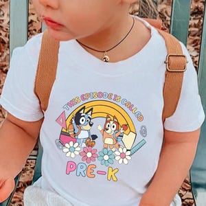 Custom Grade Blue Dog This Episode is Called School Shirt Back To School Shirt Cute School Shirt First Day of School Shirt Kids School Shirt